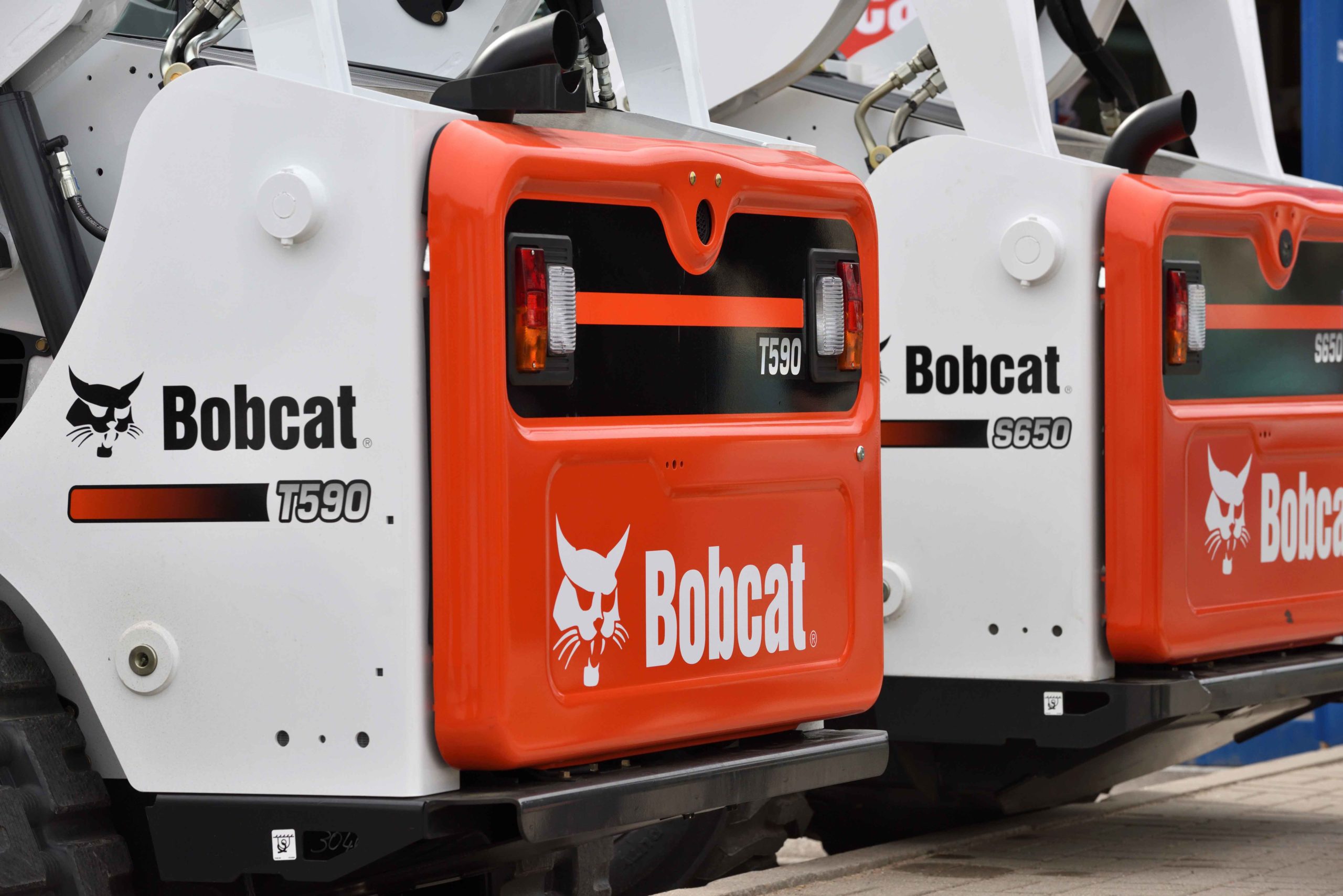 Imagen varias máquinas bobcat