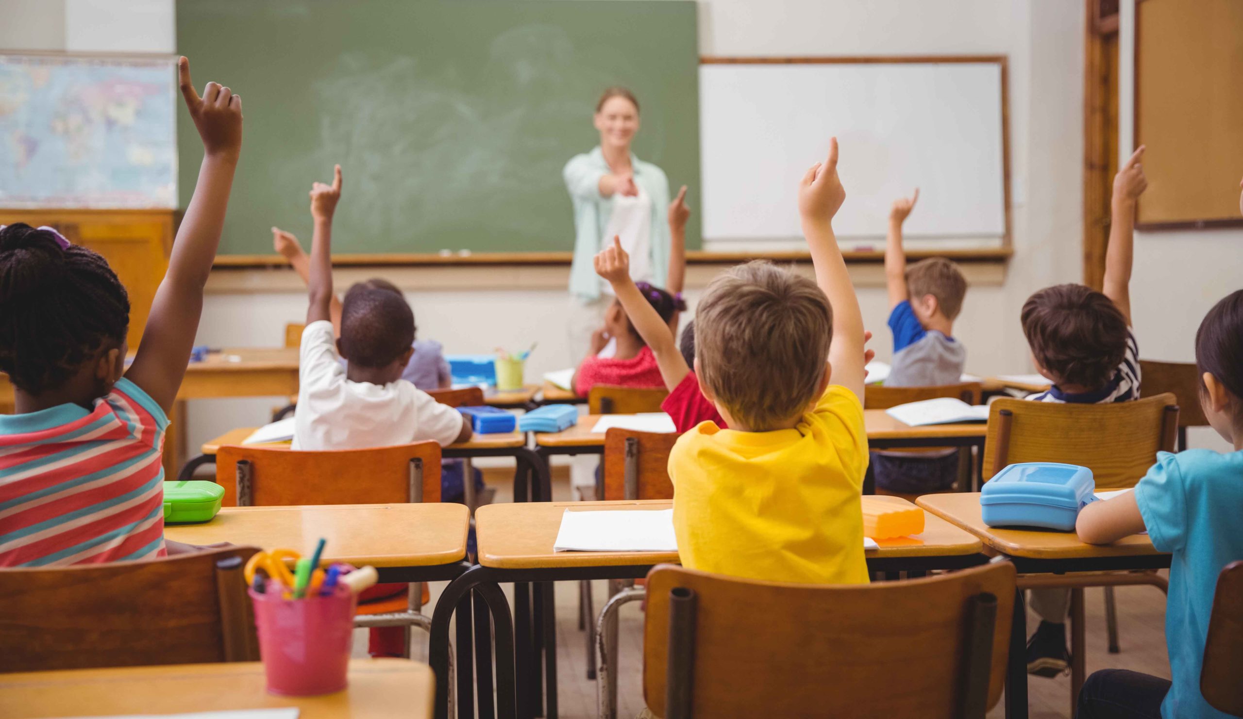 Clase de niños