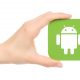 Móvil con icono de Android